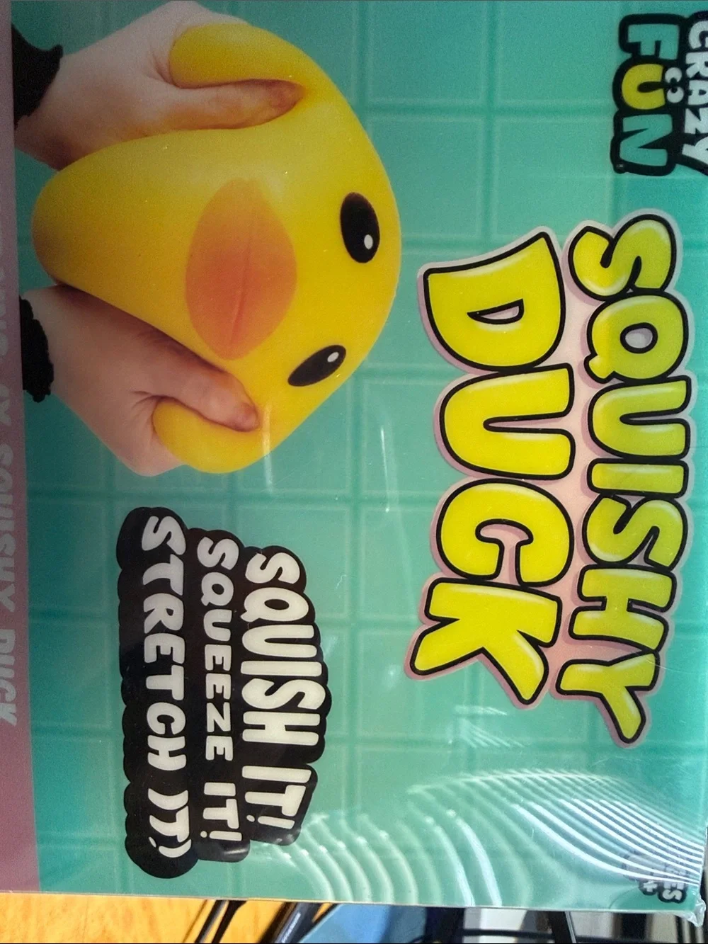 Squishy Duck Toy - Yellow by